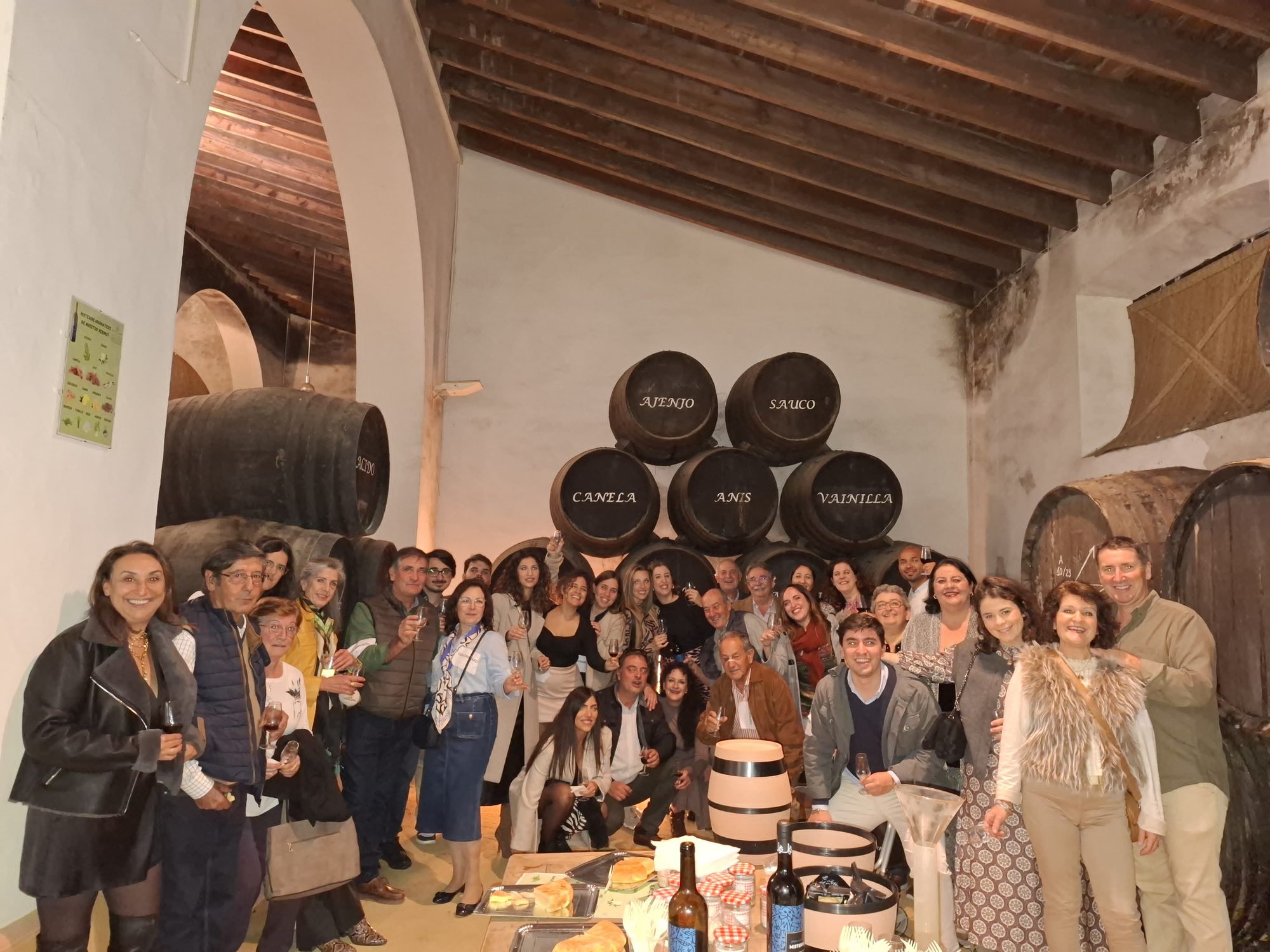 Aromas de la bodega
